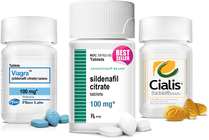 ED medications Viagra, Cialis, and Sildenafil