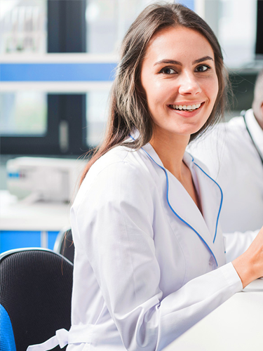 smiling doctor