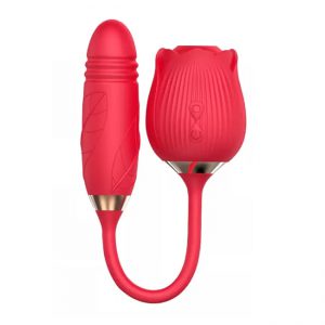 Rose G-Spot Vibrator Hand Held