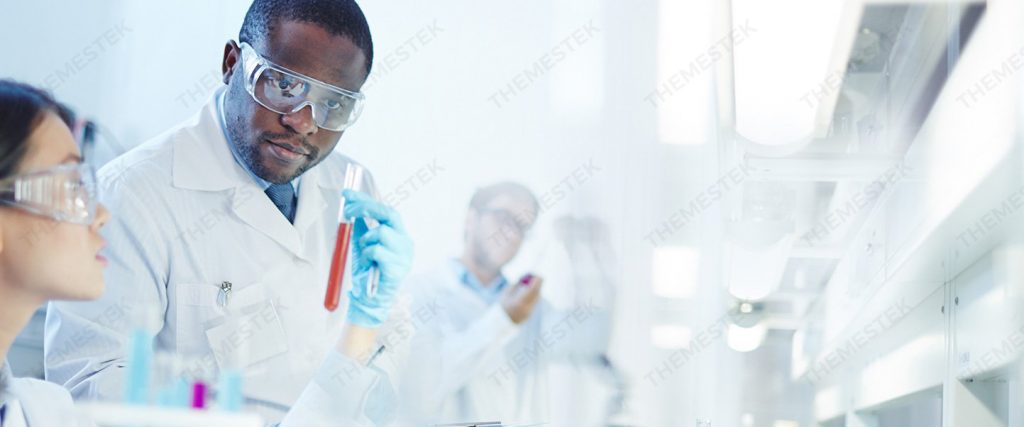 Laboratory technician vial